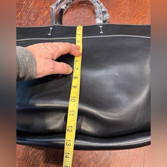 ANTHROPOLOGIE Top Handle Large Tote - Picture 9 of 10